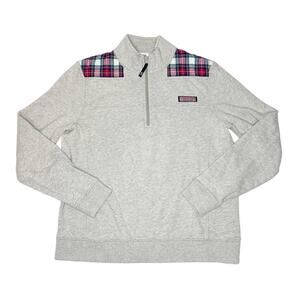 Vineyard Vines Shep Quarter Zip Sweatshirt Size Small